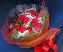 Prom Bouquet - Red Roses arm bouquet