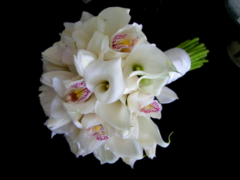 Sweet Blossoms Hawaii White Wedding Bouquet